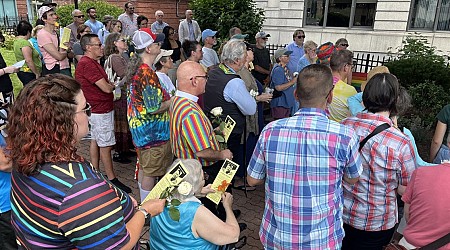 Maine community gathers to remember gay man killed 40 years ago