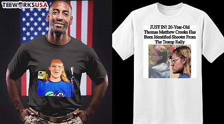 T-Shirts With Photo of Fake Trump Shooter Listed for Sale Online
