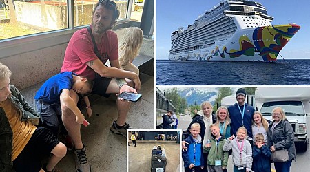 Family of nine left behind in remote Alaska, charged $9K by Norwegian Cruise Lines