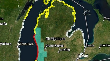 Risky swimming conditions for West Michigan beaches