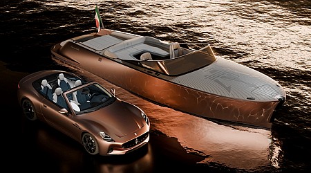 Maserati 全電動豪華遊艇 TRIDENTE，將海神電動勢力擴及水域