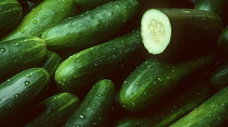 Bagged and whole cucumbers sold at Walmart