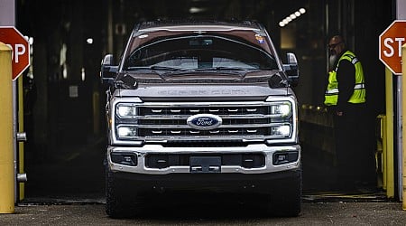 Ford will build Super Duty trucks in Canada in pivot from EV plan