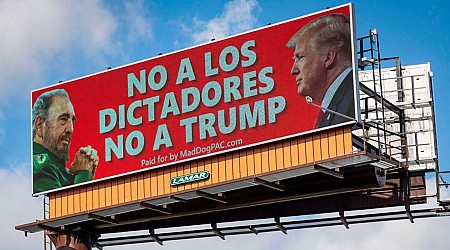 PAC behind 'dictator' billboard comparing Trump to Fidel Castro says more is coming