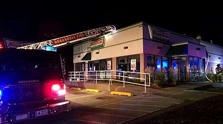 Your doughnut fix may have to wait: Structure fire closes Krispy Kreme in Clive