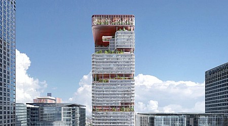 This is what office towers could look like due to hybrid working