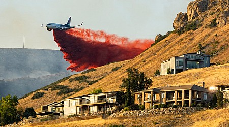 Salt Lake City Wildfire Prompts Mandatory Evacuations. Over 100 Firefighters Fight Blaze