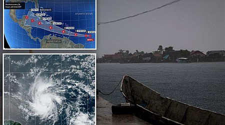 Tropical Storm Beryl intensifies in Caribbean, likely 2024’s first hurricane
