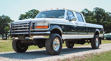 1996 Ford F-350 XLT Crew Cab Power Stroke 4×4 at No Reserve