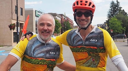 10,000km bike ride for Parkinson's programs starts in Victoria, touches 3 coasts