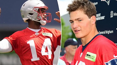 Patriots have 'clear' leader in Jacoby Brissett-Drake Maye QB battle