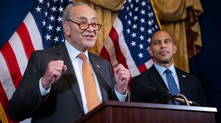 Schumer and Jeffries, the top two Democrats in Congress, endorse Harris at Tuesday news conference