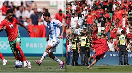 Crowd Trouble Suspends Argentina vs Morocco in Paris 2024 Olympics Opener