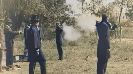Watch the 1896 Film The Pistol Duel, a Startling Re-Creation of the Last Days of Pistol Dueling in Mexico