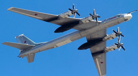 NORAD Tracked 2 Chinese H-6 & 2 Russian Tupolev Tu-95 Bombers Off Alaska