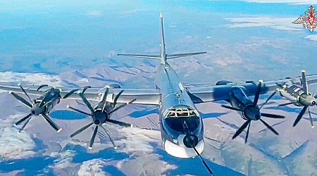 Russian and Chinese nuclear-capable bombers patrol near U.S.