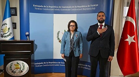 Türkiye ve Guatemala'nın diplomatik ilişkilerinin 150. yıl dönümü için Ankara'da etkinlik yapıldı