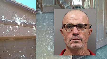 Retired veteran’s Henderson home repeatedly vandalized, suspect arrested