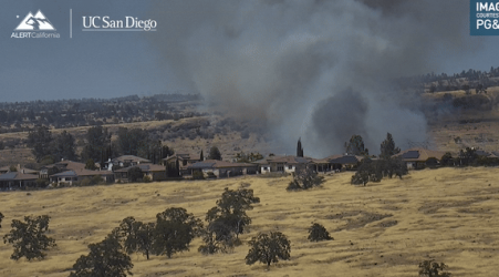 Timelapse Shows California's Park Fire Grow to 45,000 Acres