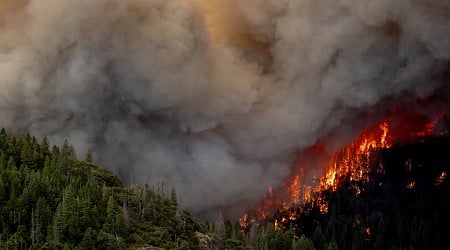 California Park Fire Containment 'Very Challenging' As Blaze Explodes