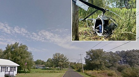 Pilot dead after helicopter crashes in Upstate New York swamp