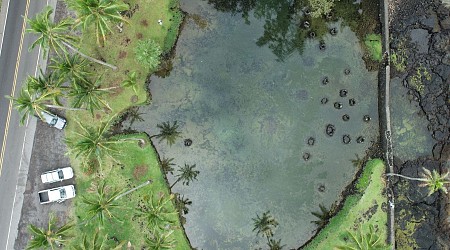 Drone technology to aid restoration, resilience of Native Hawaiian fishponds
