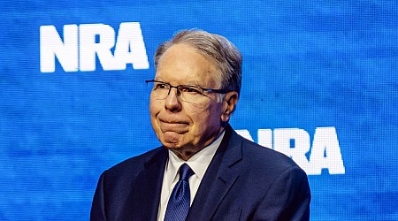 Judge temporarily bans Wayne LaPierre from returning to lead the National Rifle Association but does not appoint a monitor