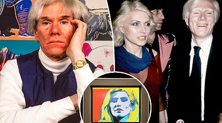 Long-lost Andy Warhol portrait of Debbie Harry up for sale
