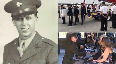 WWII soldier ID'd and laid to rest in Colorado hometown 80 years after his death in combat