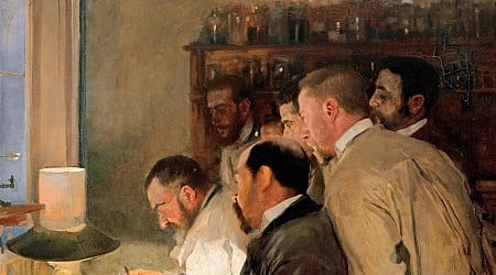 Los retratos de la ciencia española: Sorolla, Simarro y Ramón y Cajal