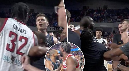 Kentucky, Louisville in TBT brawl after spitting accusation