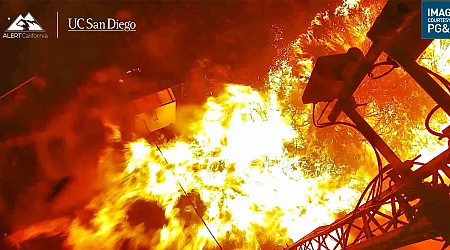 Wildfire Camera Captures Itself Getting Consumed by California’s Raging Park Fire