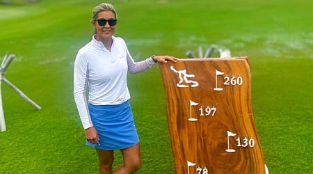 This Female Golf Director Feeling Right At Home