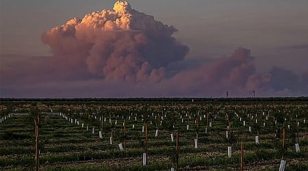 California’s Park Fire Is Creating Smoke Thunderclouds