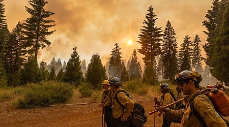 California's Park Fire Is Now One Of The State's Largest On Record
