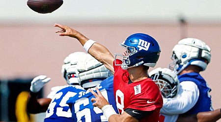 Giants' Daniel Jones puts together best day of training camp yet