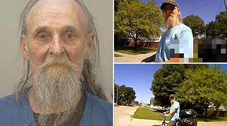 Fugitive rapist on the run for 30 years finally arrested after he’s stopped for minor bike infraction: video