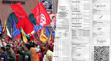 Hay miles de actas de las elecciones de Venezuela en la red que dan otro resultado. Hay una forma de verificar los datos