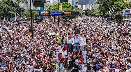 Masked assailants ransack Venezuela opposition leader’s headquarters as post-election tensions mount