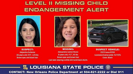 Search ends for missing 8-year-old twins last seen in New Orleans after both were located in good health