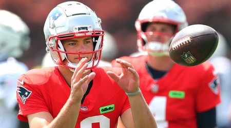 Patriots rookie quarterback Drake Maye has been trending up