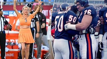 Wife of Bears great Steve McMichael represents him at Hall of Fame game