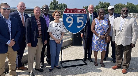 SC leaders celebrate $175M federal award to build new Lake Marion bridge