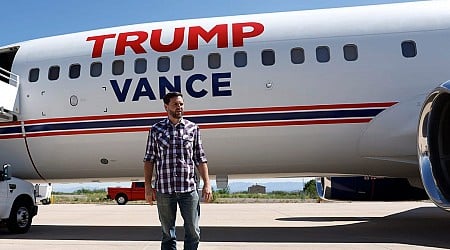 The Trump Organization unveiled a Boeing 737 to fly running mate JD Vance along the campaign trail