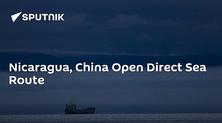 Nicaragua, China Open Direct Sea Route