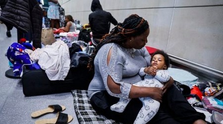 ‘We don’t have anywhere to go’: Migrants worry about Logan Airport deadline