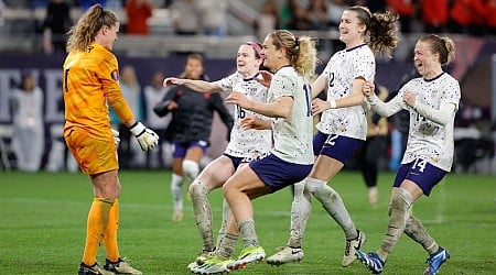 A shootout may decide the USWNT's Olympics. Luckily Naeher can save -- and score -- PKs