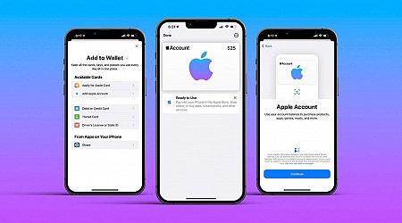 Apple Account Card in Wallet app now available in Canada and Australia