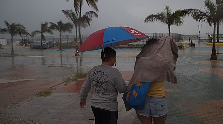 Depression becomes Tropical Storm Debby as it aims at Florida's Gulf Coast
