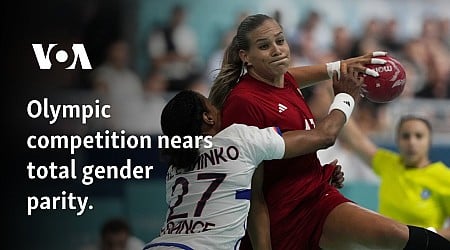 Olympic competition nears total gender parity.